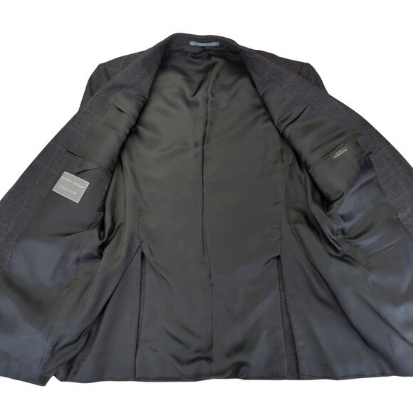 Hickey Freeman Madison Blazer Jacket 2 Button 100% Worsted Wool Sport Coat 42R - Picture 7 of 10